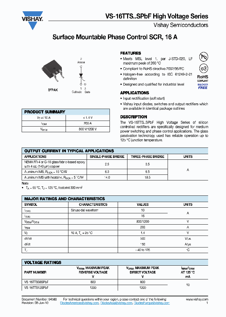 16TTS08SPBF10_4856446.PDF Datasheet