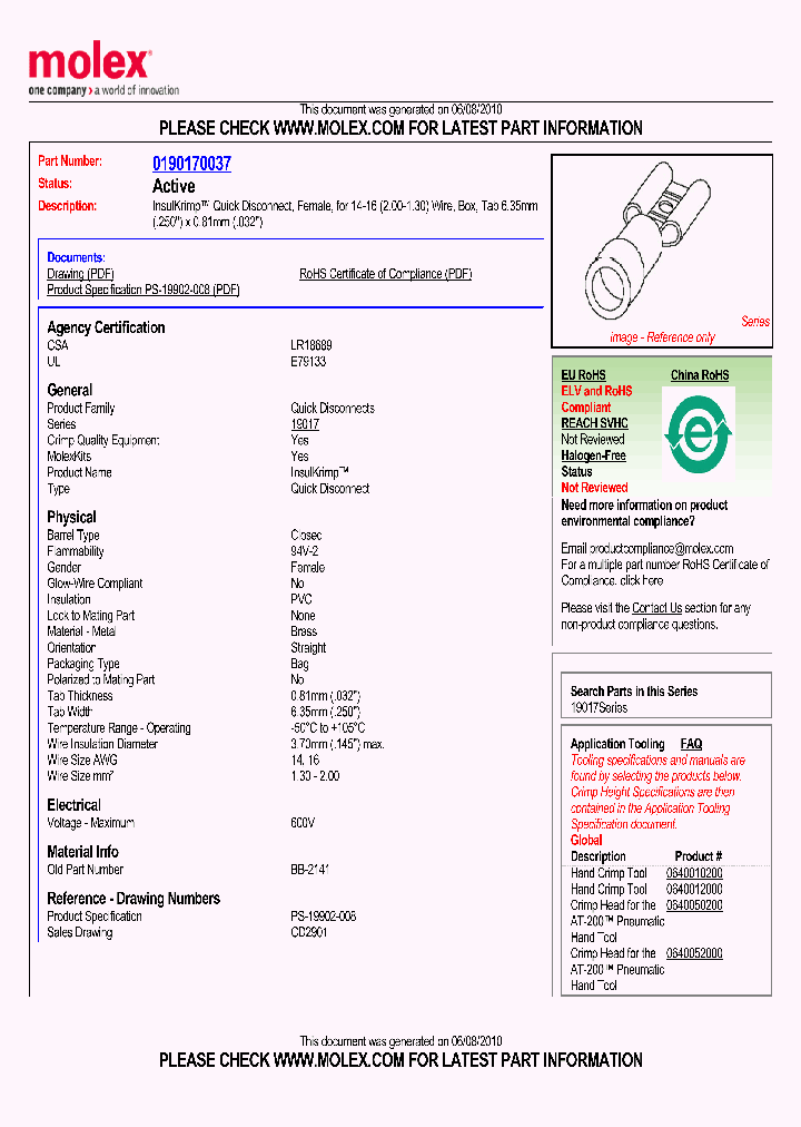 0190170037_4869699.PDF Datasheet
