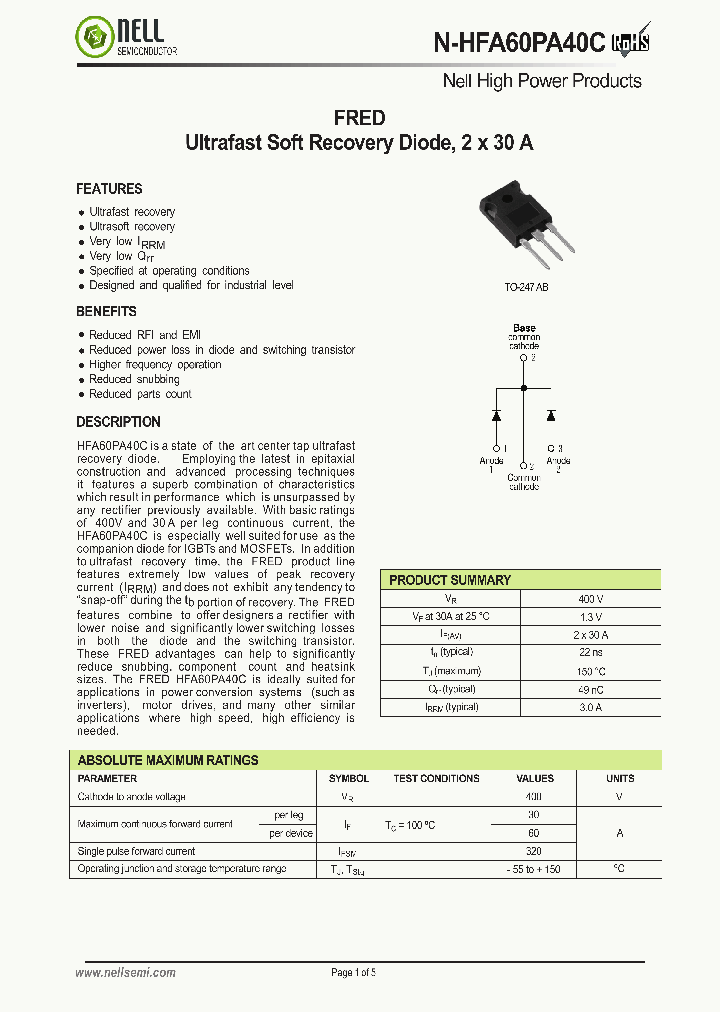 N-HFA60PA40C_4870093.PDF Datasheet
