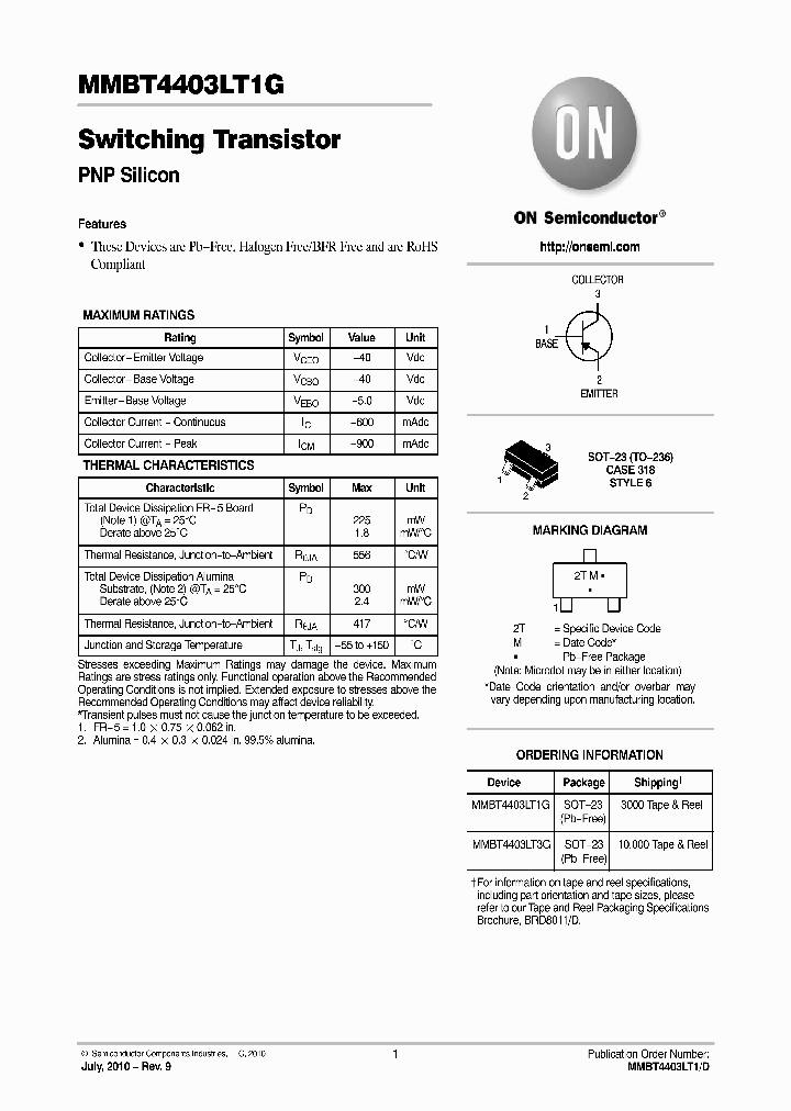 MMBT4403LT3G_4876715.PDF Datasheet