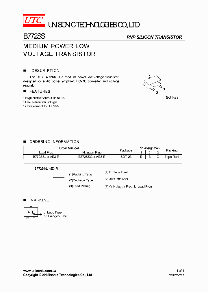 B772SS12_4893413.PDF Datasheet