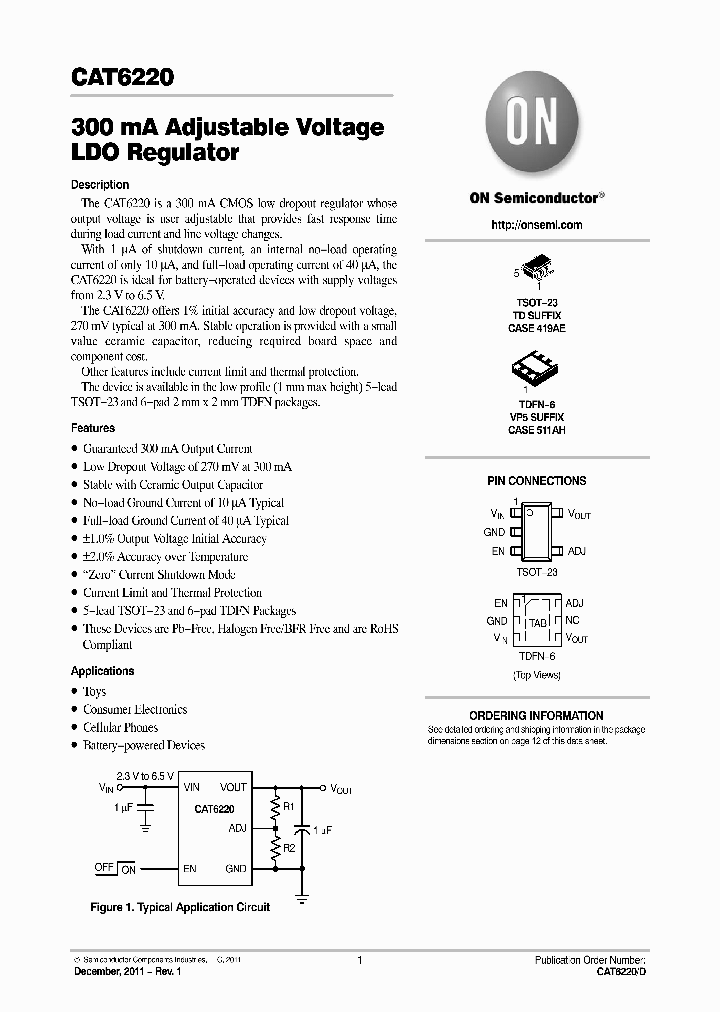 CAT6220TDIGT3_4904017.PDF Datasheet