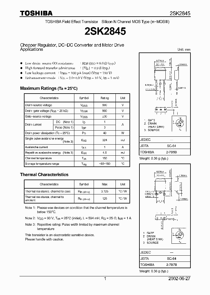 2SK2845_4904727.PDF Datasheet