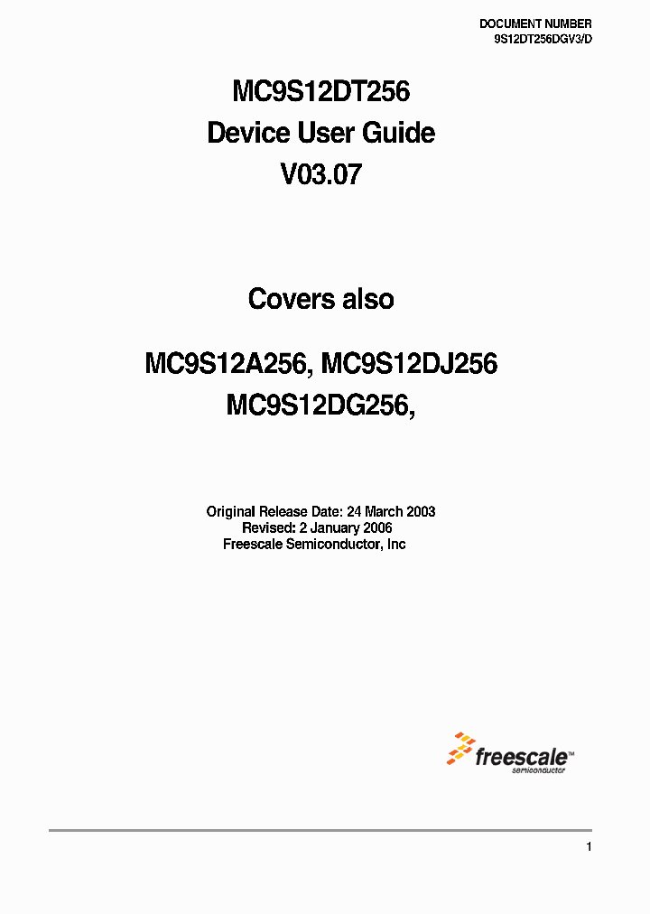 MC9S12A256_4920887.PDF Datasheet