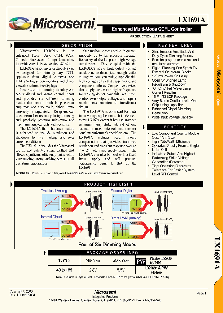 LX1691AIPW_4927152.PDF Datasheet