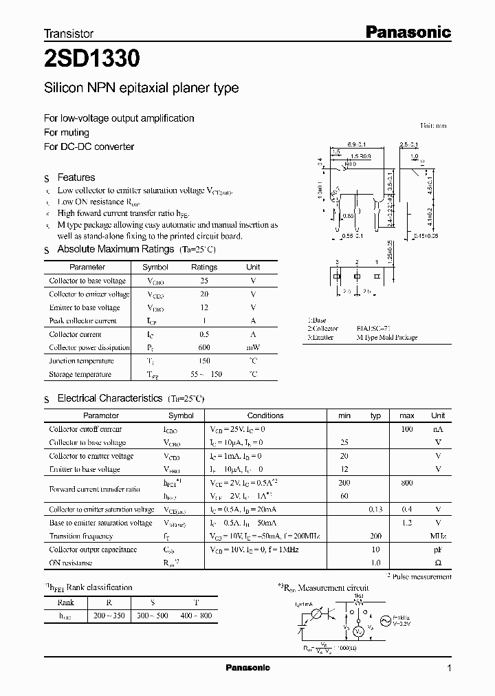 2SD1330T_4928182.PDF Datasheet