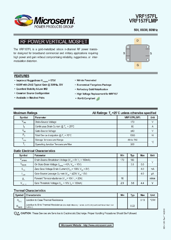 VRF157FLMP_4935118.PDF Datasheet