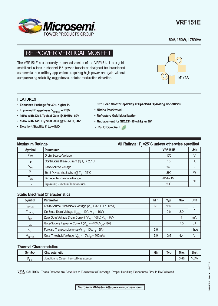 VRF151E_4935109.PDF Datasheet