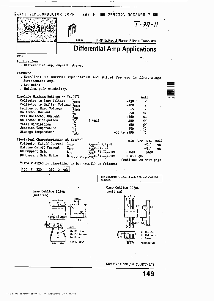 2SA1240_4952474.PDF Datasheet