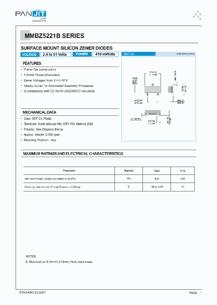 MMBZ5260B_4963214.PDF Datasheet