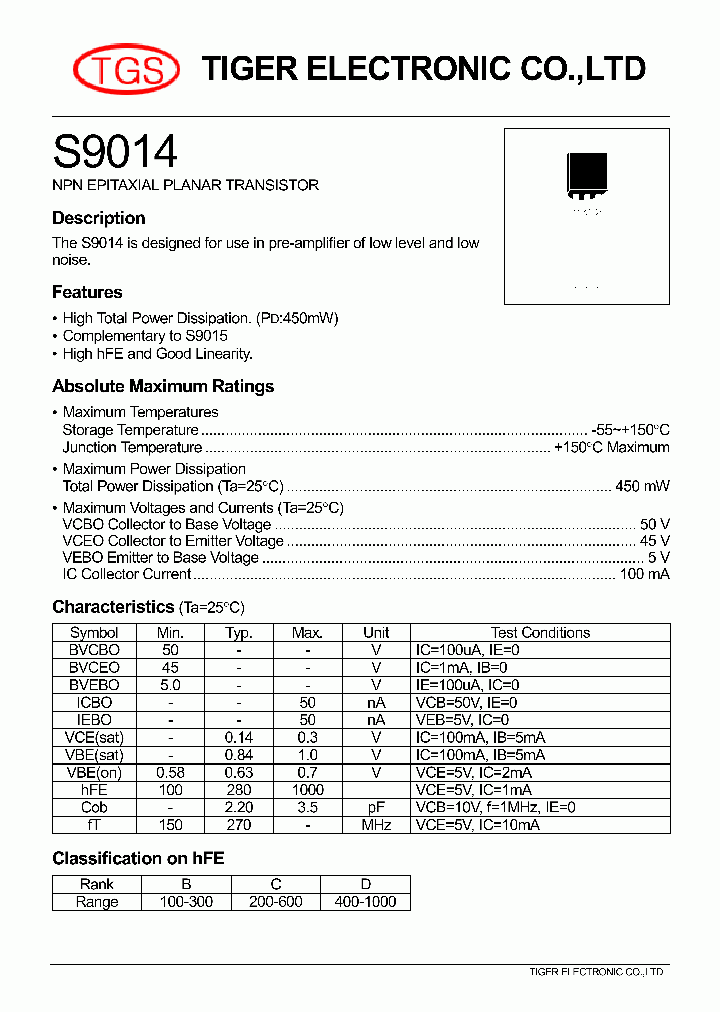 S9014_4976728.PDF Datasheet