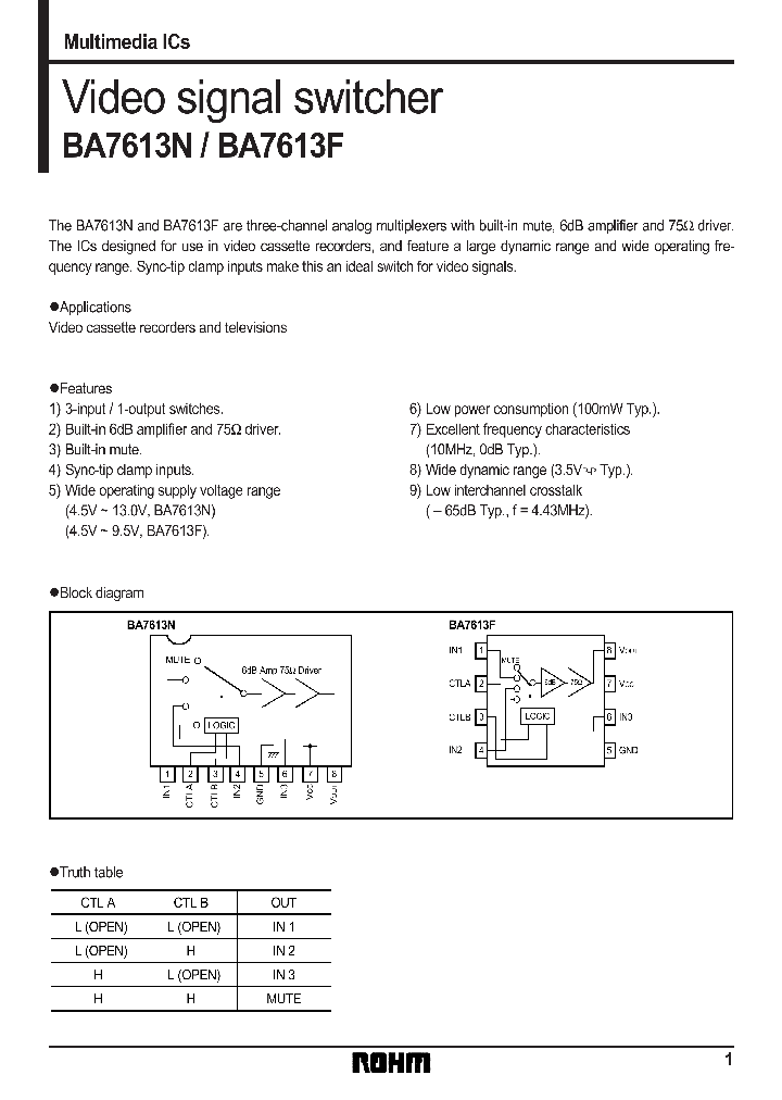 BA7613NF_4991806.PDF Datasheet