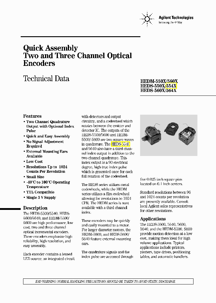 HEDM-550X_4999150.PDF Datasheet