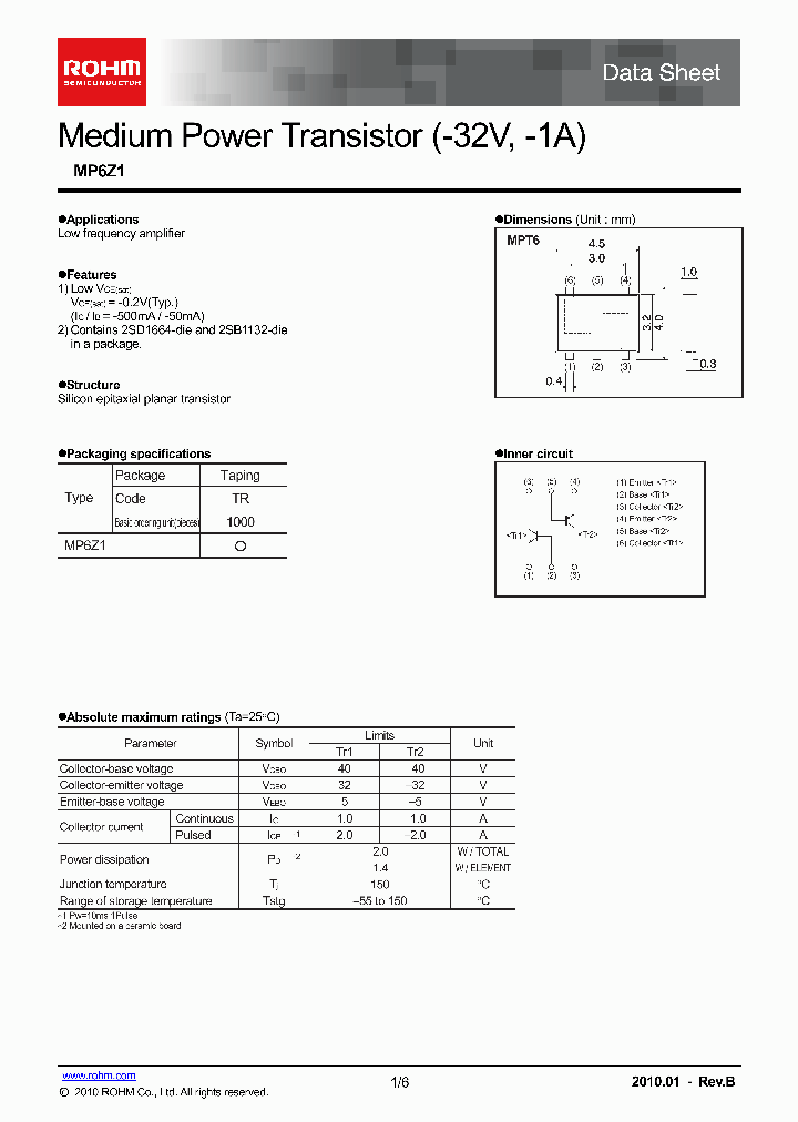 MP6Z1_5001769.PDF Datasheet