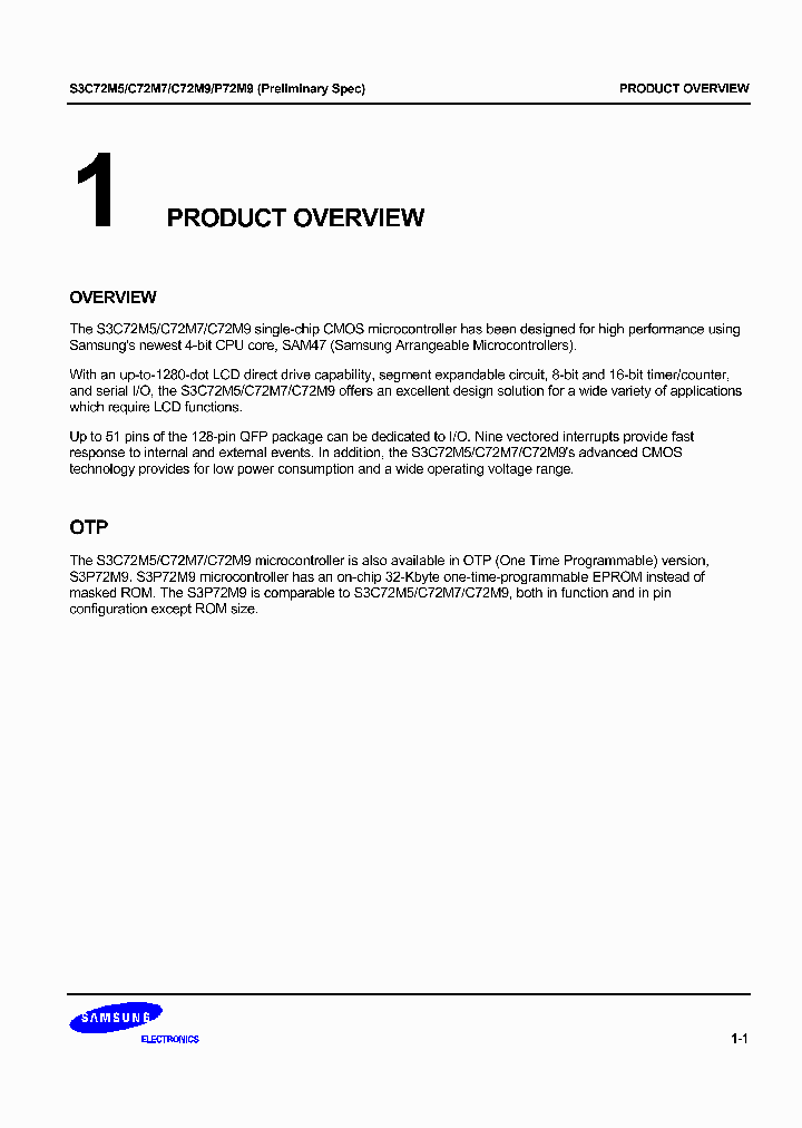 S3C72M5_5016500.PDF Datasheet