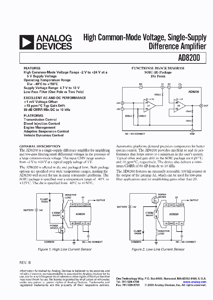 AD8200YCHIPS_5032776.PDF Datasheet