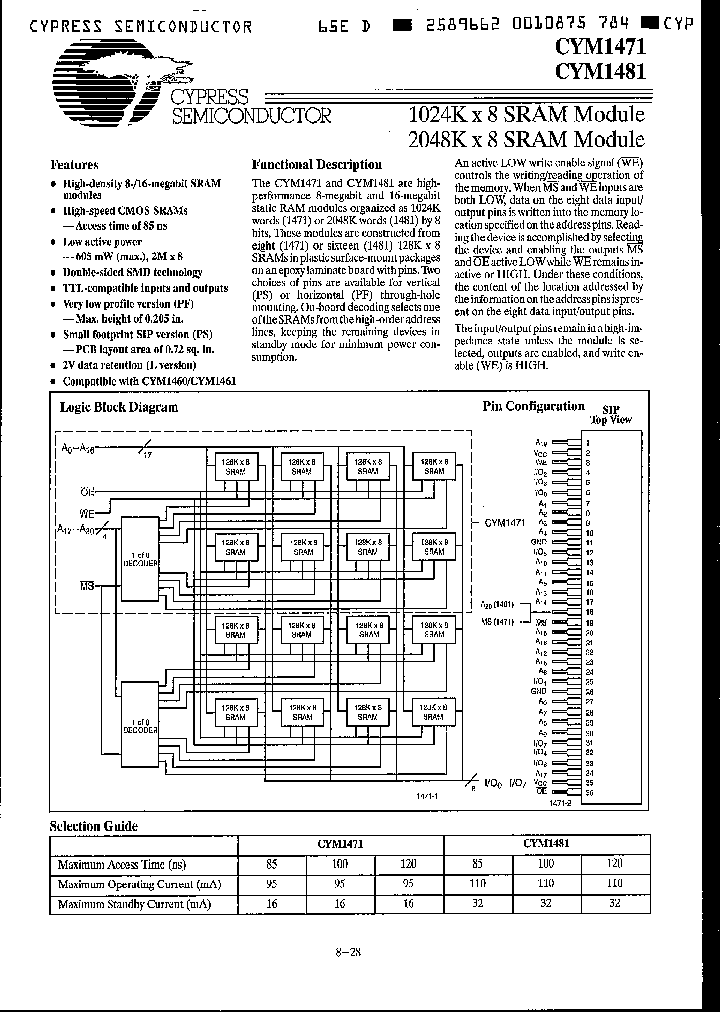 CYM1471PF-100C_5037856.PDF Datasheet