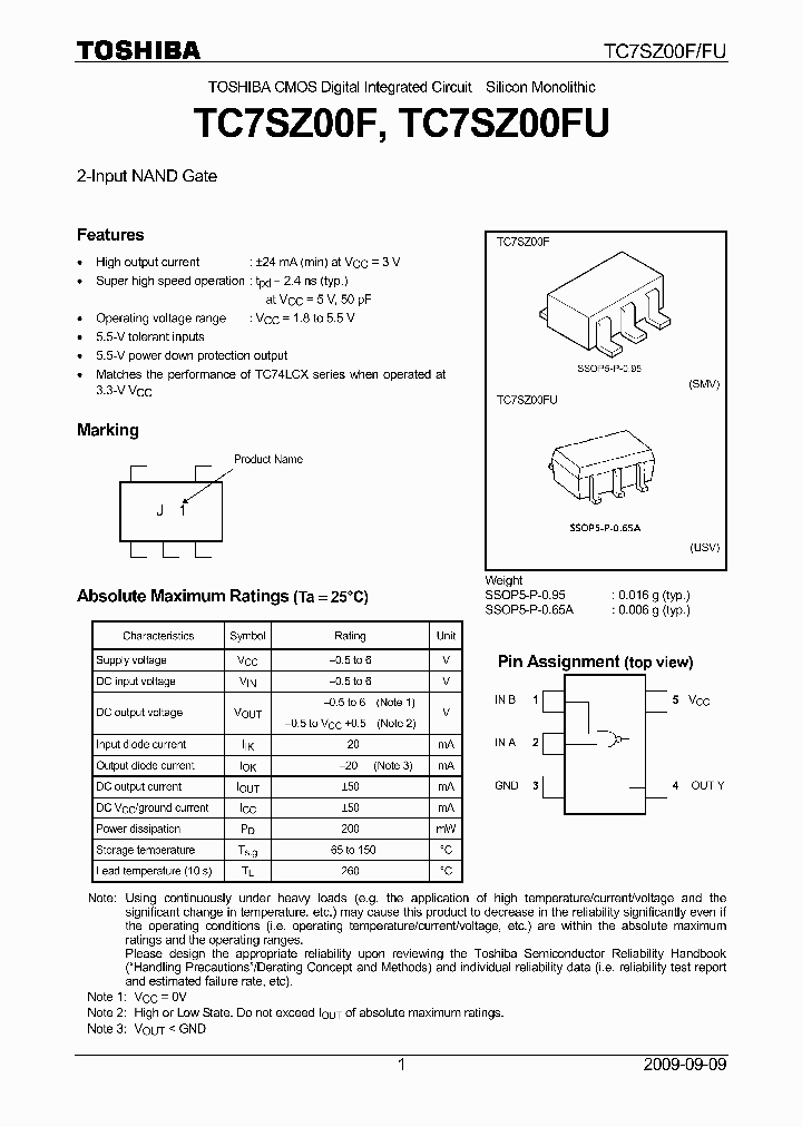 TC7SZ00F09_5057492.PDF Datasheet