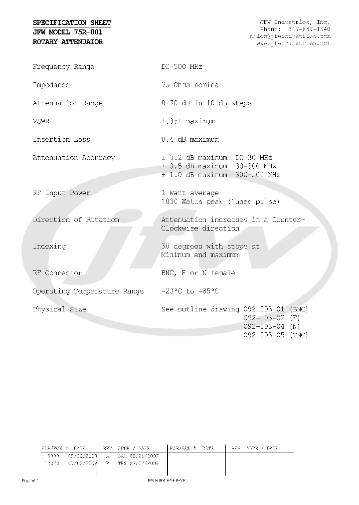 75R-001_5062805.PDF Datasheet