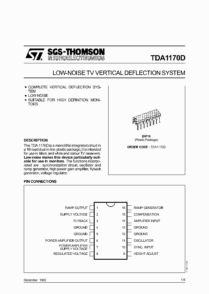 TDA1170D_5067210.PDF Datasheet