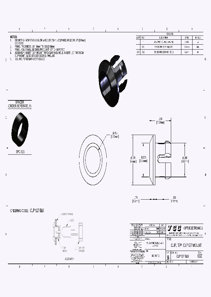 CLP127BLK_5078890.PDF Datasheet