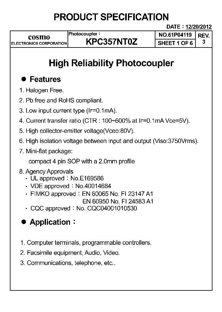 KPC357NT0Z_5088047.PDF Datasheet