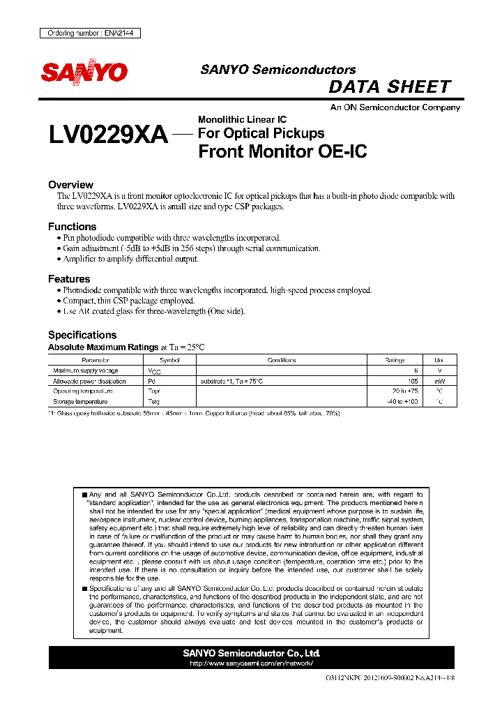 LV0229XA_5128450.PDF Datasheet