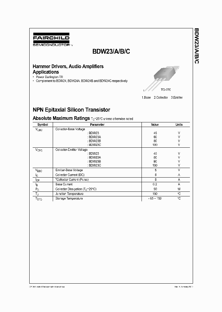 BDW23ATU_5127957.PDF Datasheet