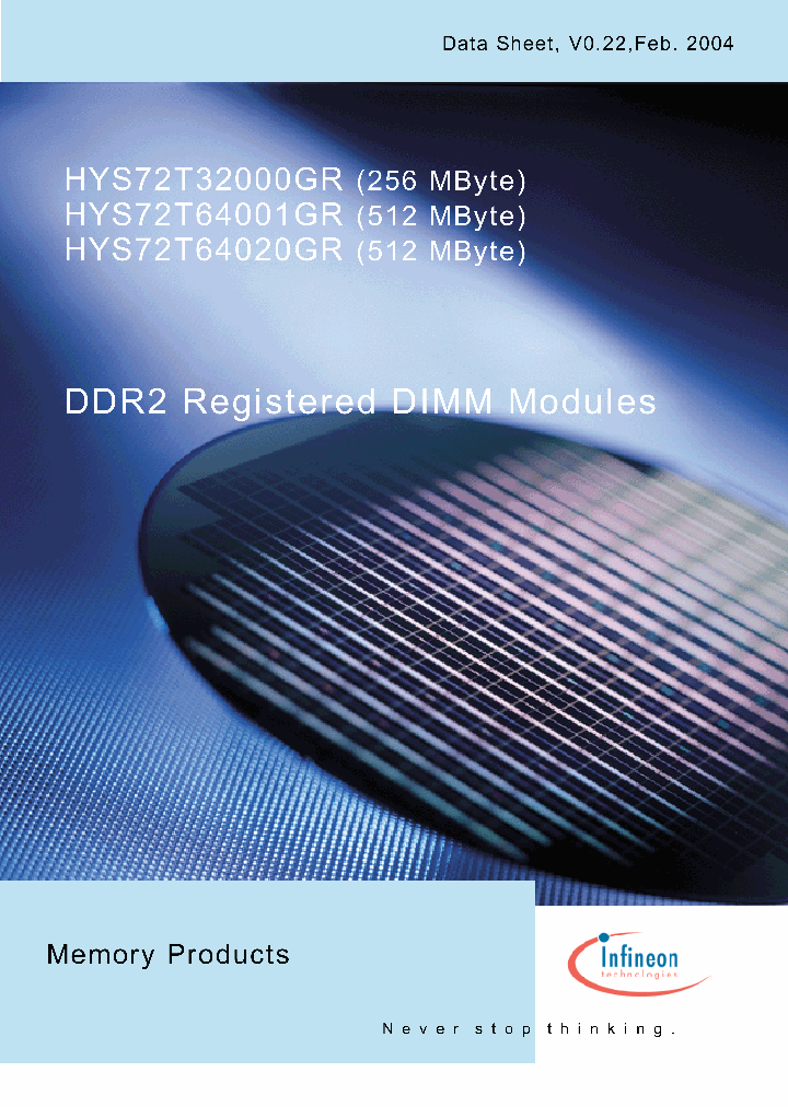HYS72T64020GR_5140088.PDF Datasheet