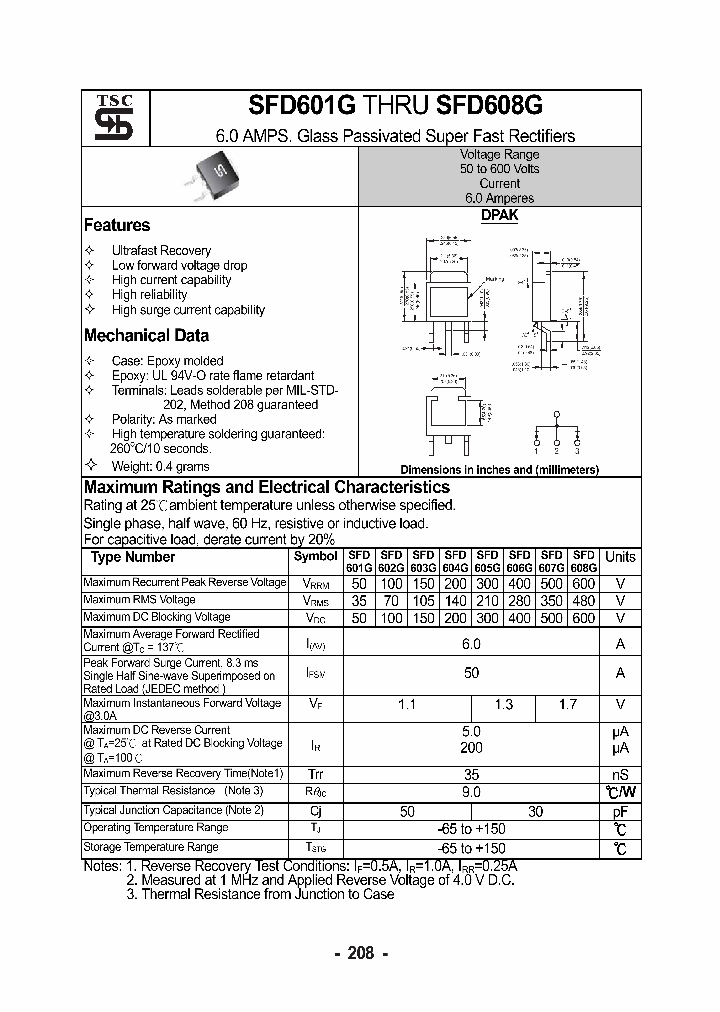 SFD605G_5145158.PDF Datasheet