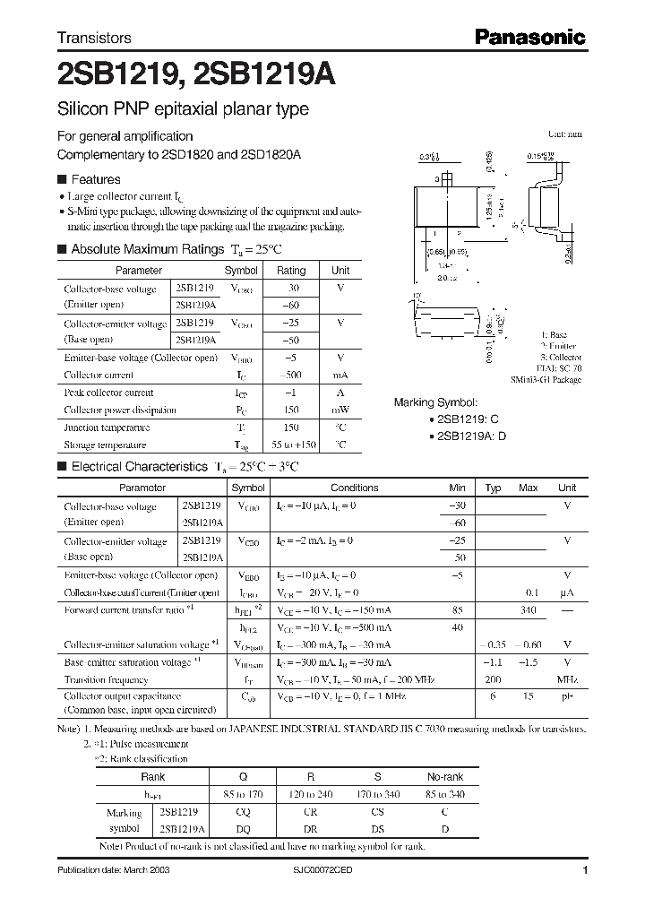 2SB1219A_5156937.PDF Datasheet