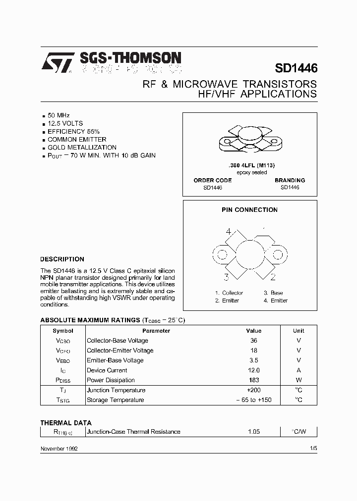 SD1446_5157922.PDF Datasheet