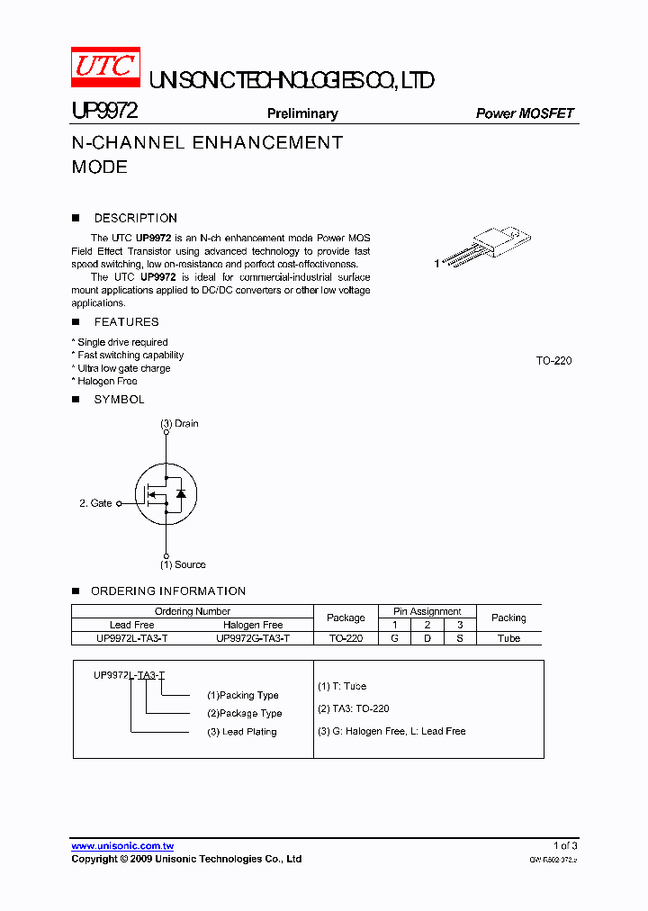 UP9972G-TA3-T_5161737.PDF Datasheet