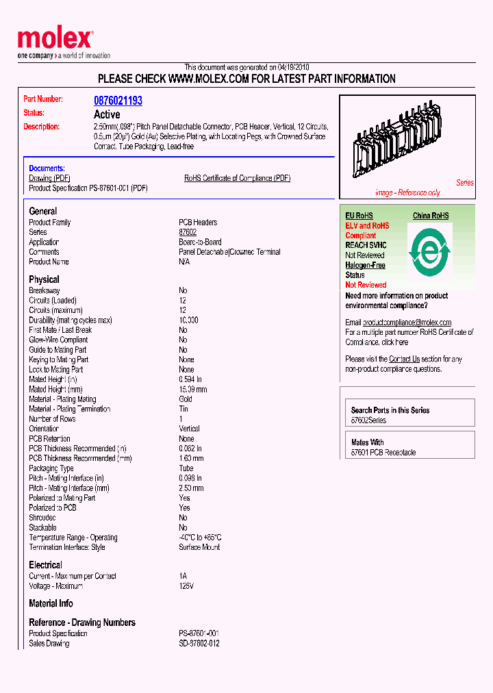 87602-1193_5160847.PDF Datasheet