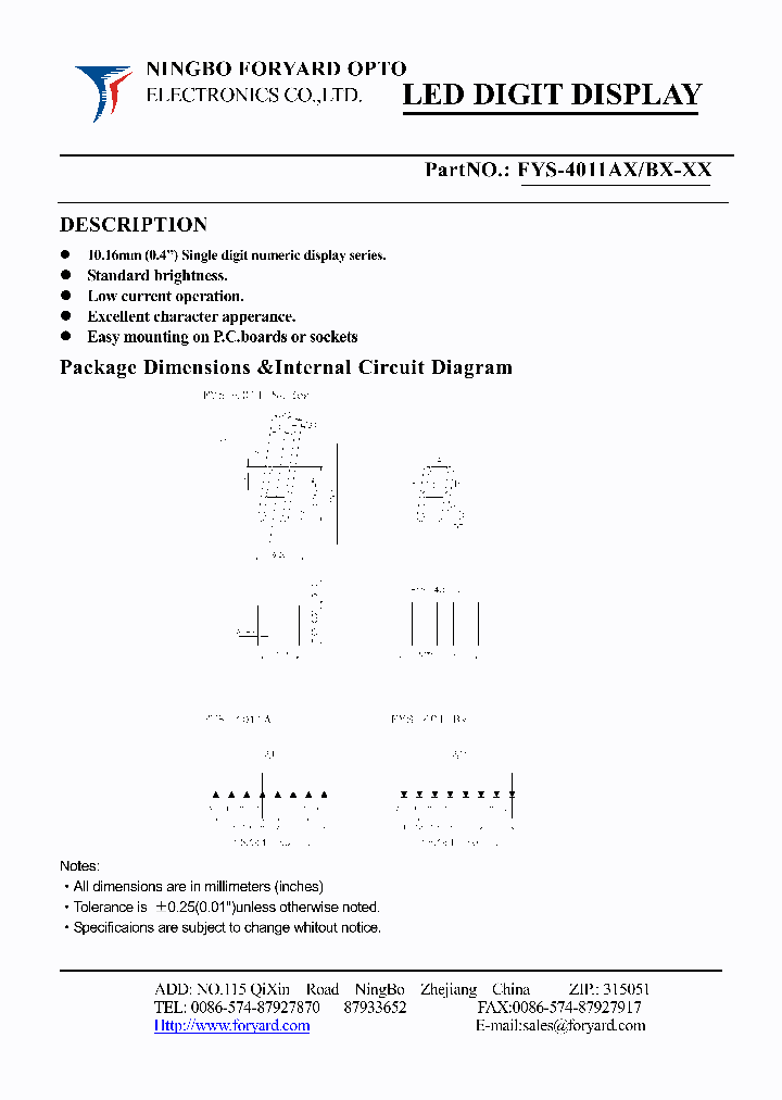 FYS-4011AX1_5171735.PDF Datasheet