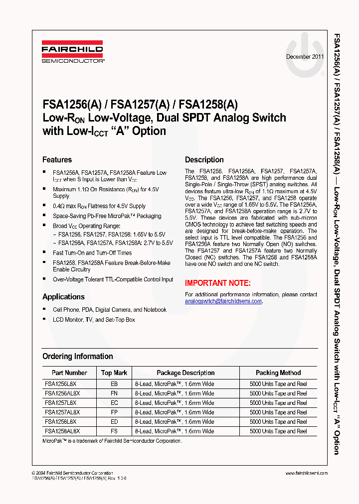 FSA1256L8X_5179287.PDF Datasheet