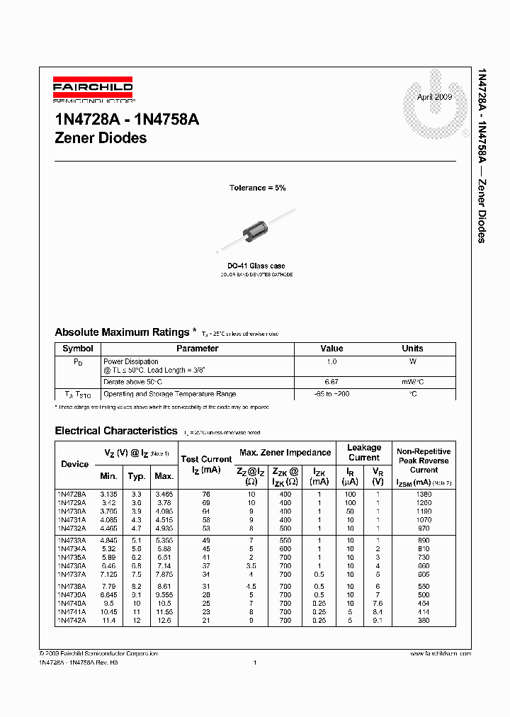 1N4746ATRNL_5182752.PDF Datasheet