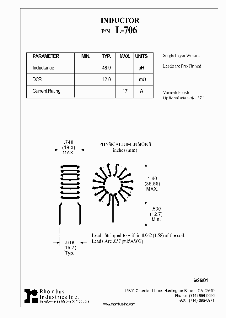 L-706_5211678.PDF Datasheet