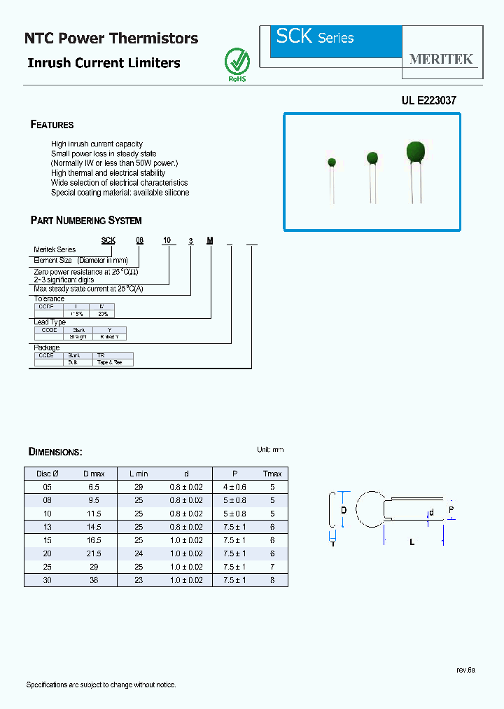 SCK_5242165.PDF Datasheet