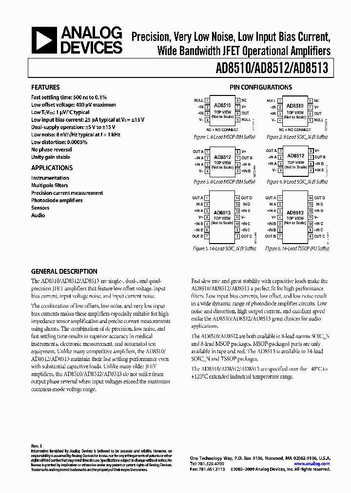 AD8512ARMZ_5269569.PDF Datasheet