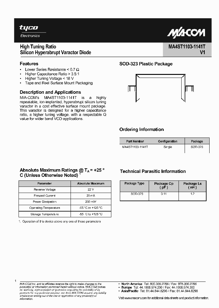 MA4ST1103_5280812.PDF Datasheet