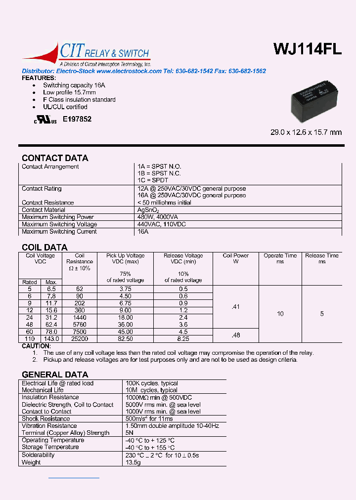 WJ114FL1BS169VDC35_5290711.PDF Datasheet