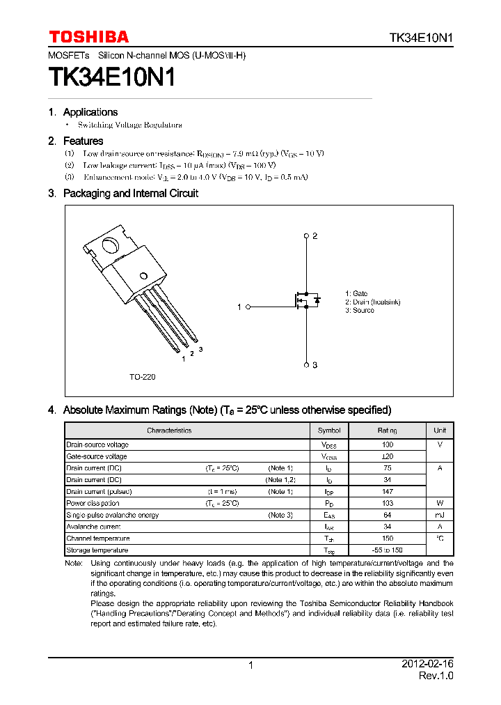 TK34E10N1_5321484.PDF Datasheet