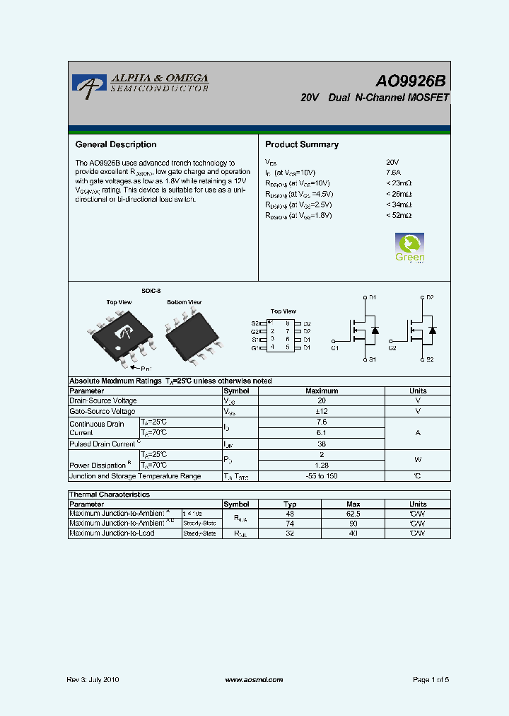 AO9926B_5325671.PDF Datasheet