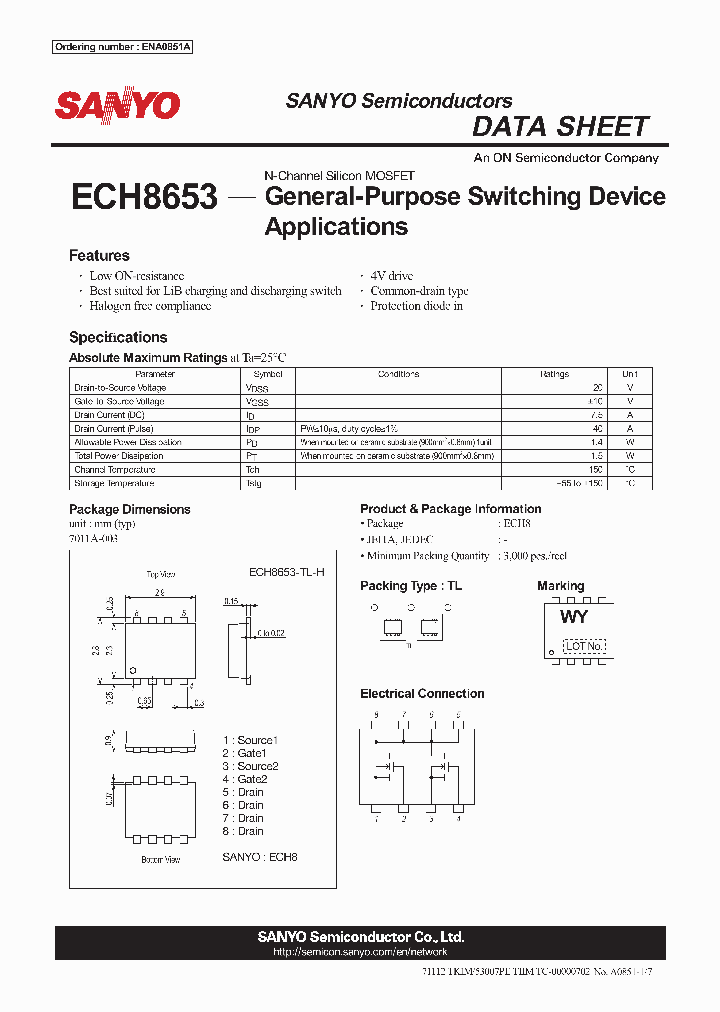 ECH865312_5343324.PDF Datasheet