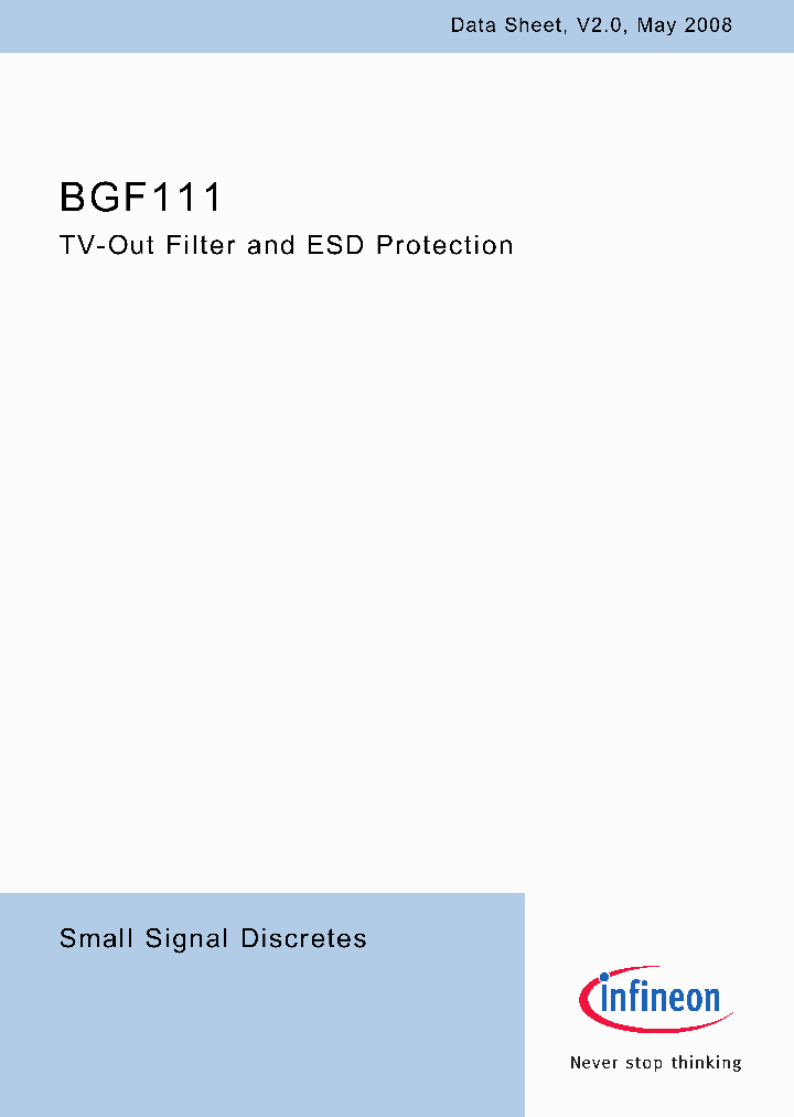 BGF111_5349276.PDF Datasheet