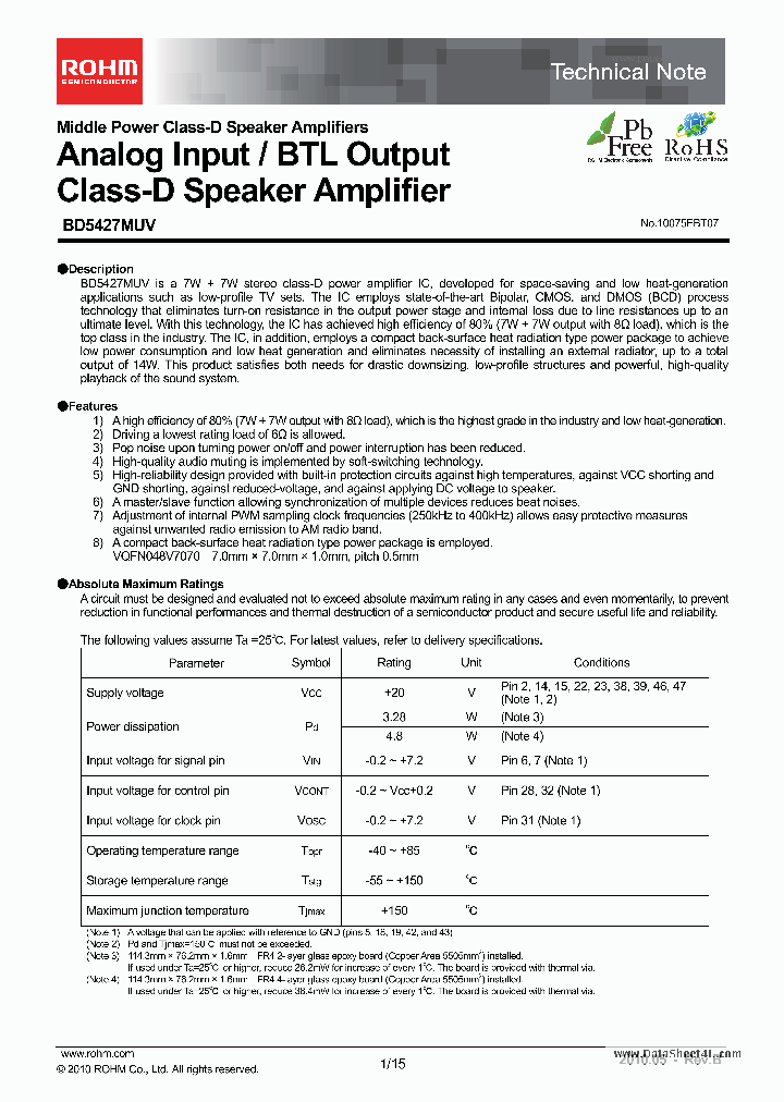 BD5427MUV_5362964.PDF Datasheet