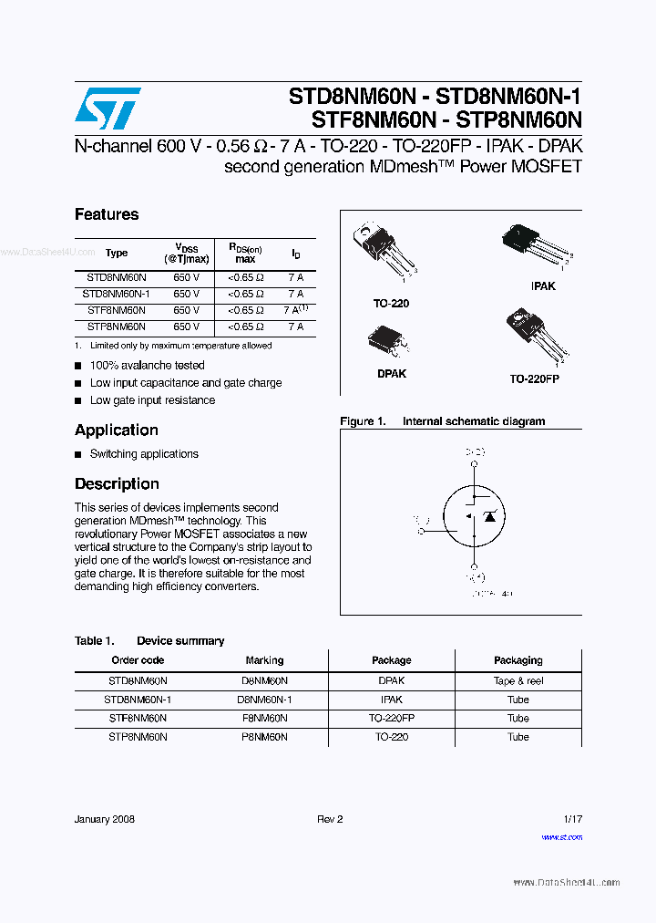 STD8NM60N_5371073.PDF Datasheet