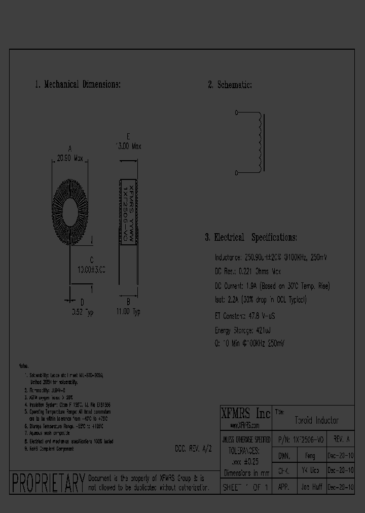 1XF2506-VO10_5374364.PDF Datasheet