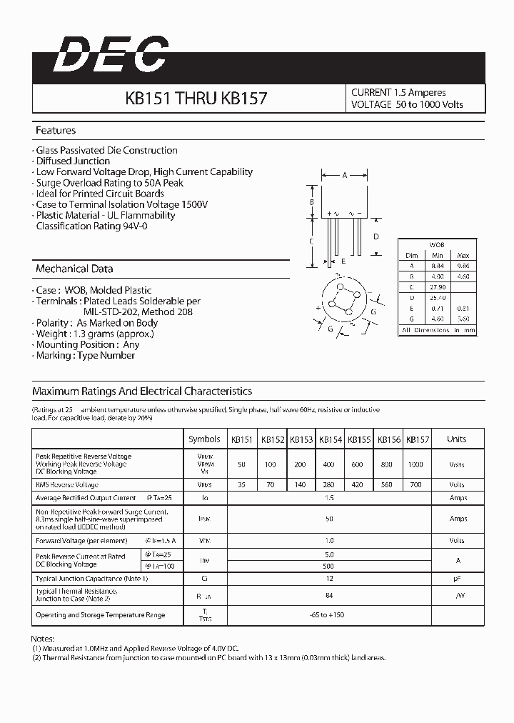 KB151_5382798.PDF Datasheet